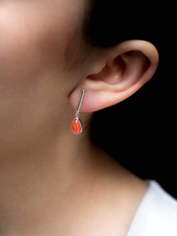 PRODUCTO_ ARETES RUNA CORNALINA