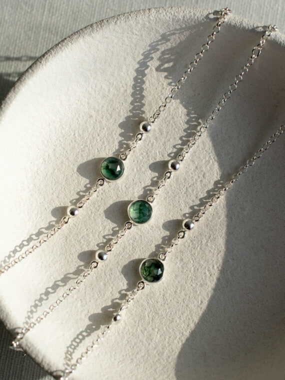 PRODUCTO_ PULSERAS GALAXIA AGATA MUSGO