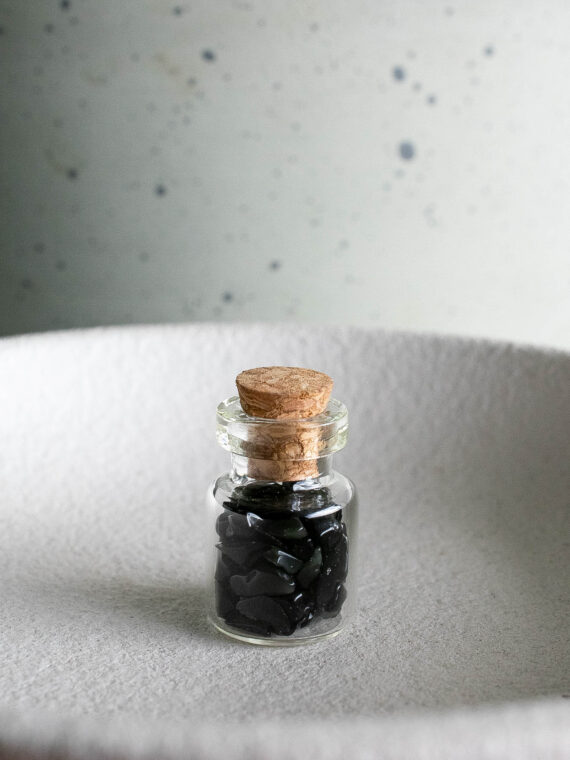 PRODUCTO_ MINI JAR OBSIDIANA NEGRA